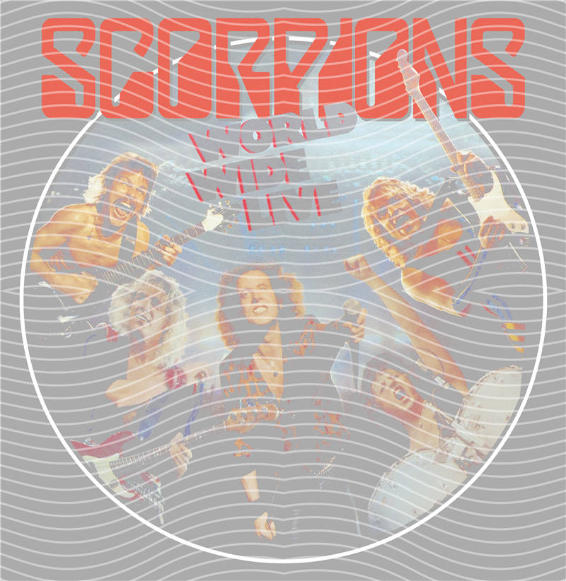 Metal band half-tone-MB 129